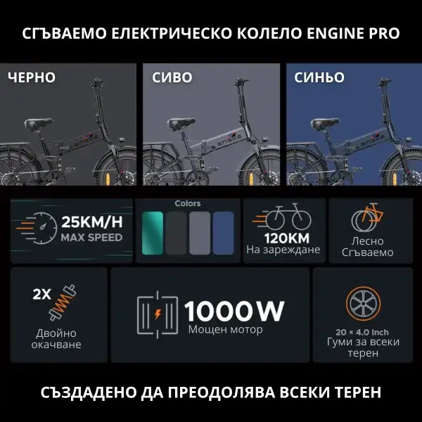 Engwe Engine Pro Folding Electric Bike - Gallery 13
