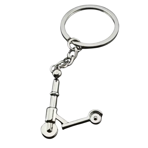 Metal key ring - Gallery 1