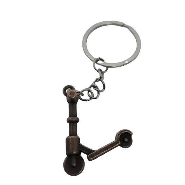 Metal key ring - Gallery 2