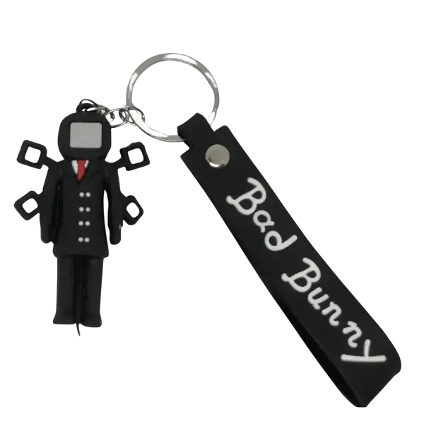 Silicone keychain - Gallery 1
