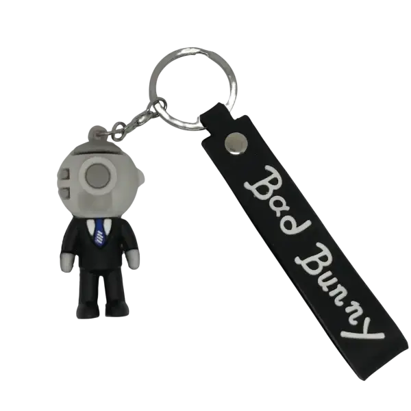 Silicone keychain - Gallery 2