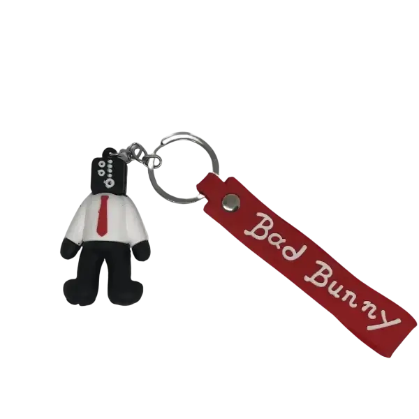 Silicone keychain - Gallery 3