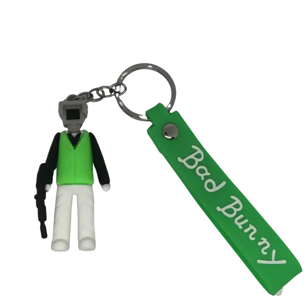 Silicone keychain - Gallery 5