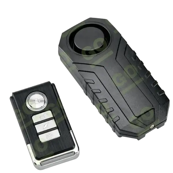 Alarm with remote