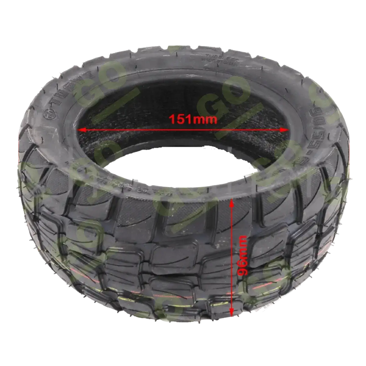 Tubeless tire 90/55-6.10 inch off-road