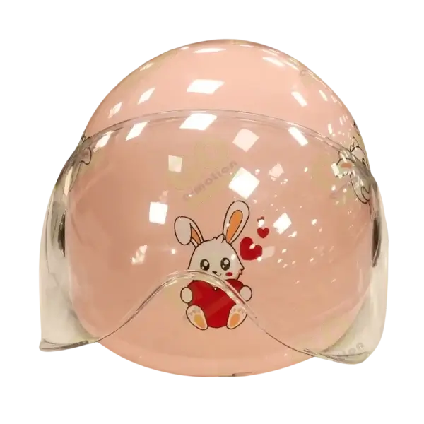Childrens helmet with protector