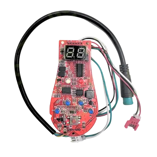 Display with circuit board