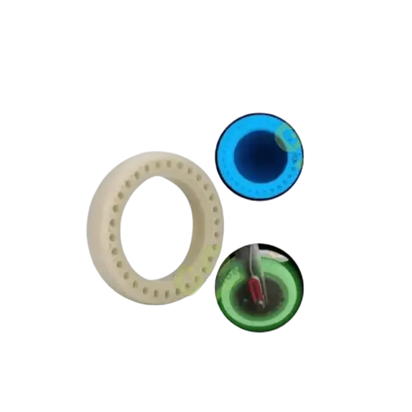 Fluorescent tire 8.5x2 inch for Xiaomi scooter - blue