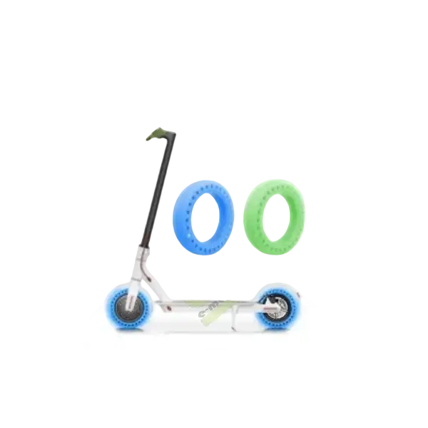 Fluorescent tire 8.5x2 inch for Xiaomi scooter - green