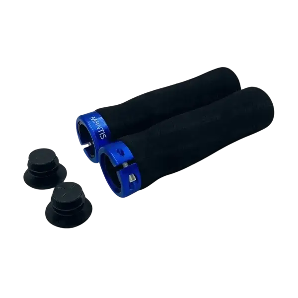 Kaabo Mantis scooter grip with blue ring