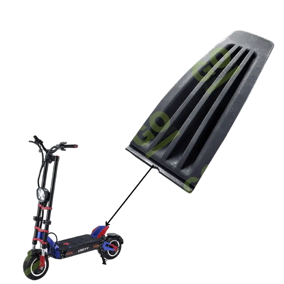 Rear support tire Vsett 11+