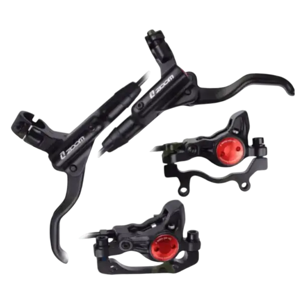 ZOOM hydraulic brake caliper and brake lever - set
