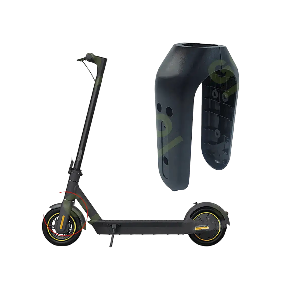 Front fork cover for Ninebot Max G30