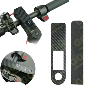 Carbon display sticker and accelerator for Xiaomi PRO, 1S, PRO2, MI3 scooter