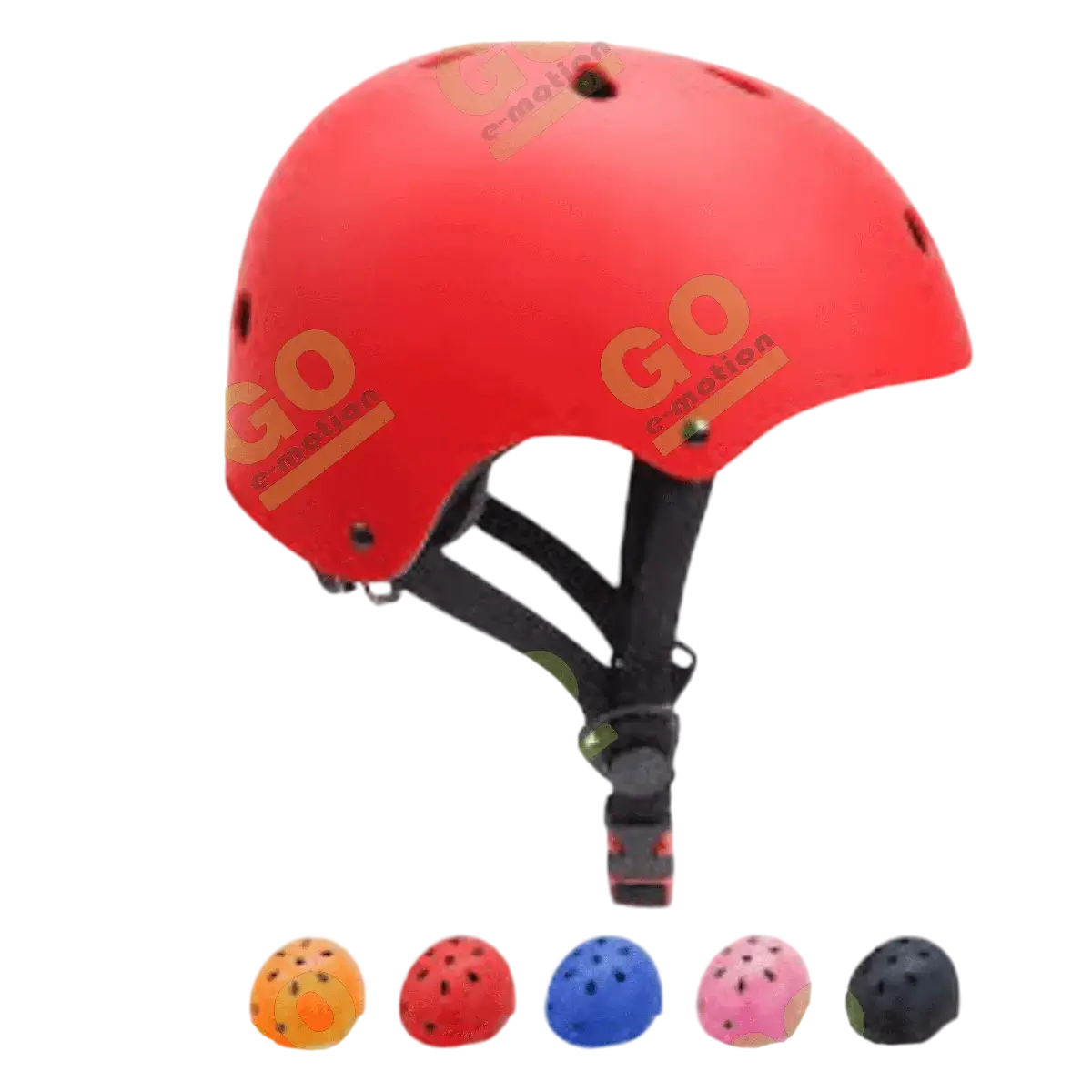 Electric scooter helmet - red