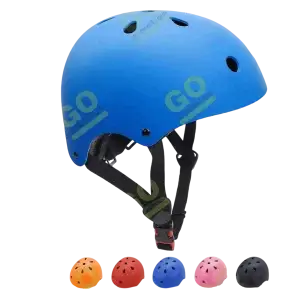 Electric scooter helmet - blue