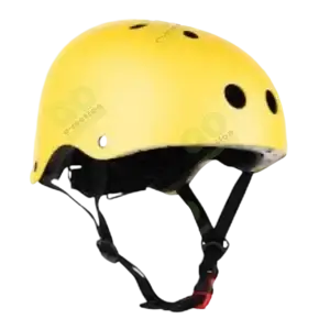 Electric scooter helmet - yellow