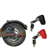 Padlock for brake disc on scooters