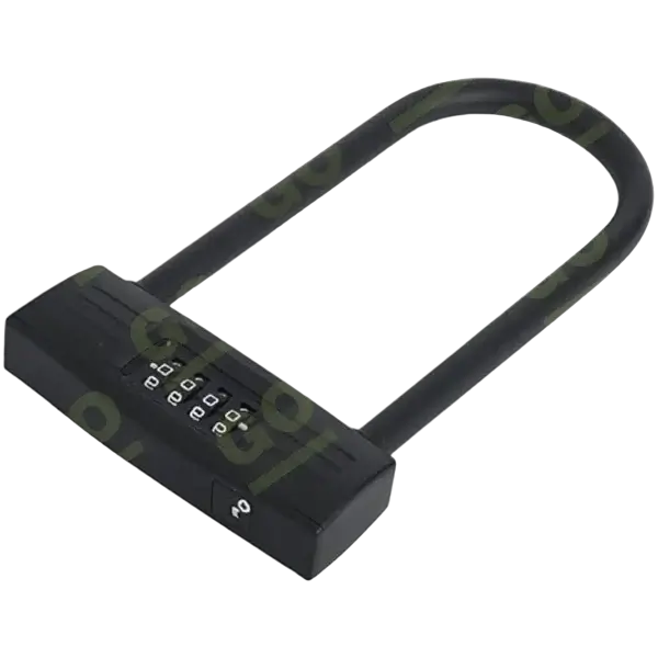 U-shaped padlock for bikes and scooters