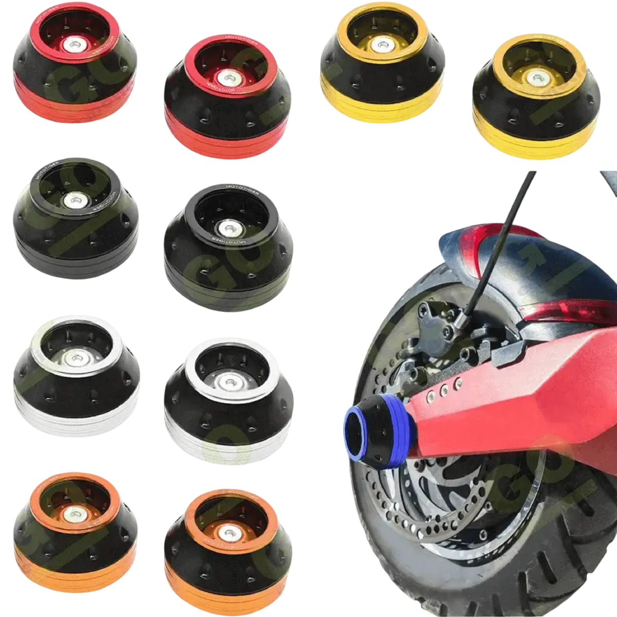 Aluminum crash plugs