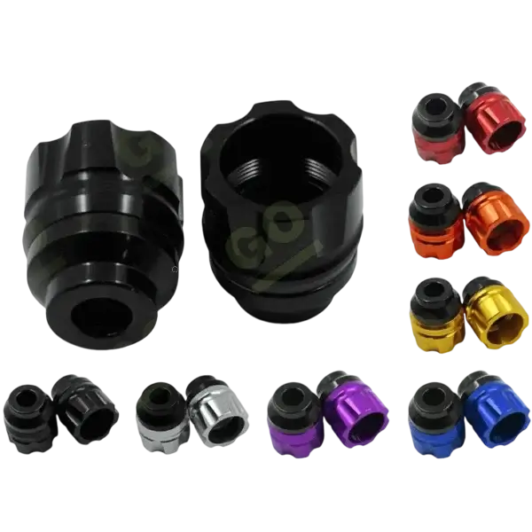 Aluminum crash plugs