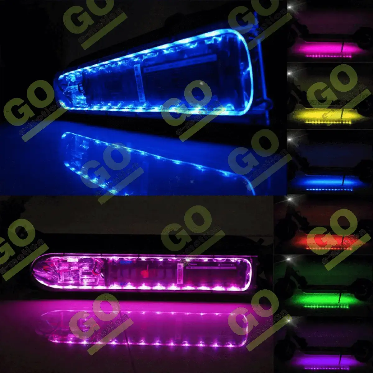 LED strip with bluetooth control for scooter
