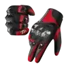 Motorcycle gloves with protector