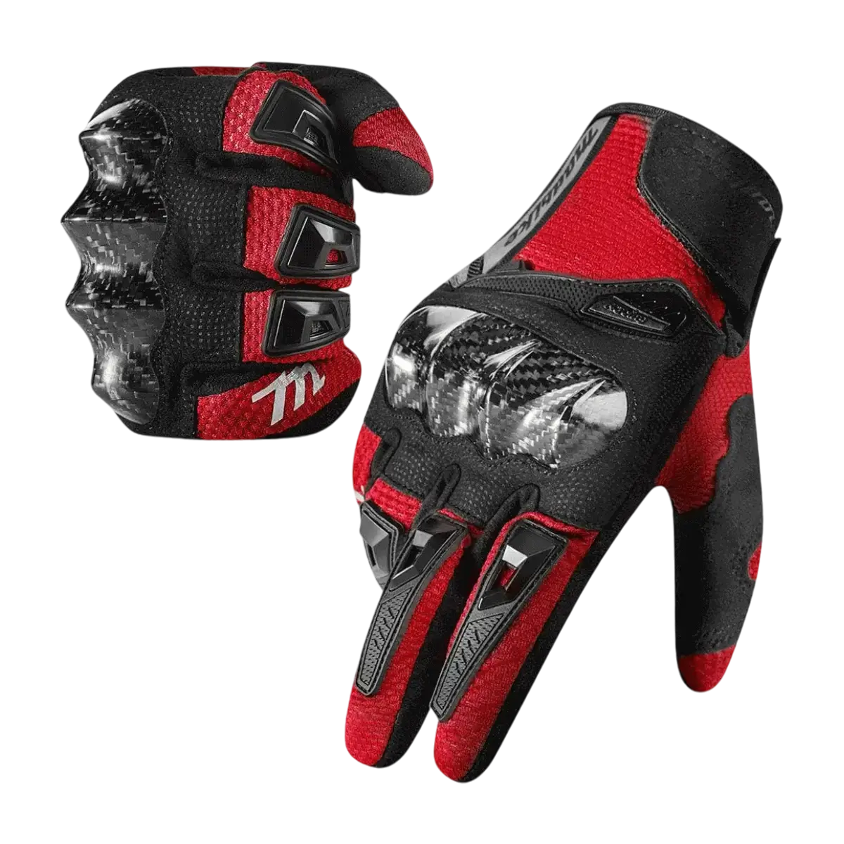 Motorcycle gloves with protector