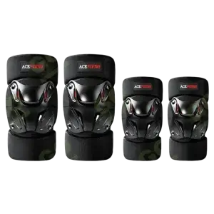 Knee pads with elbow pads