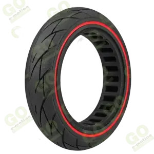 Solid tire 10x2.125 with red ring for Xiaomi scooter