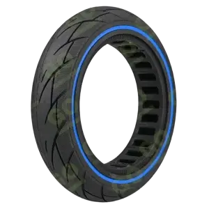 Solid tire 10x2.125 with blue ring for Xiaomi scooter