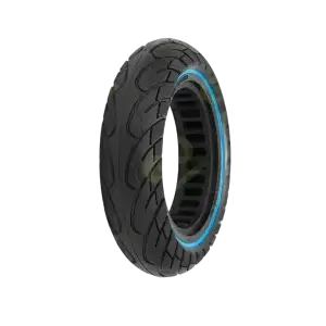 Solid tire 10x2.5 inch Honeycomb with blue ring for Ninebot scooters