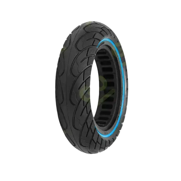 Solid tire 10x2.5 inch Honeycomb with blue ring for Ninebot scooters