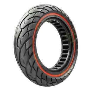 Solid tire 10x2.5 for Kugoo M4/M4 Pro red ring