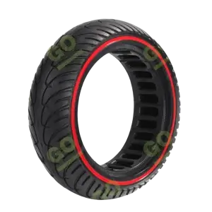 Solid tire 8.5x2 inch with red ring for Xiaomi scooters