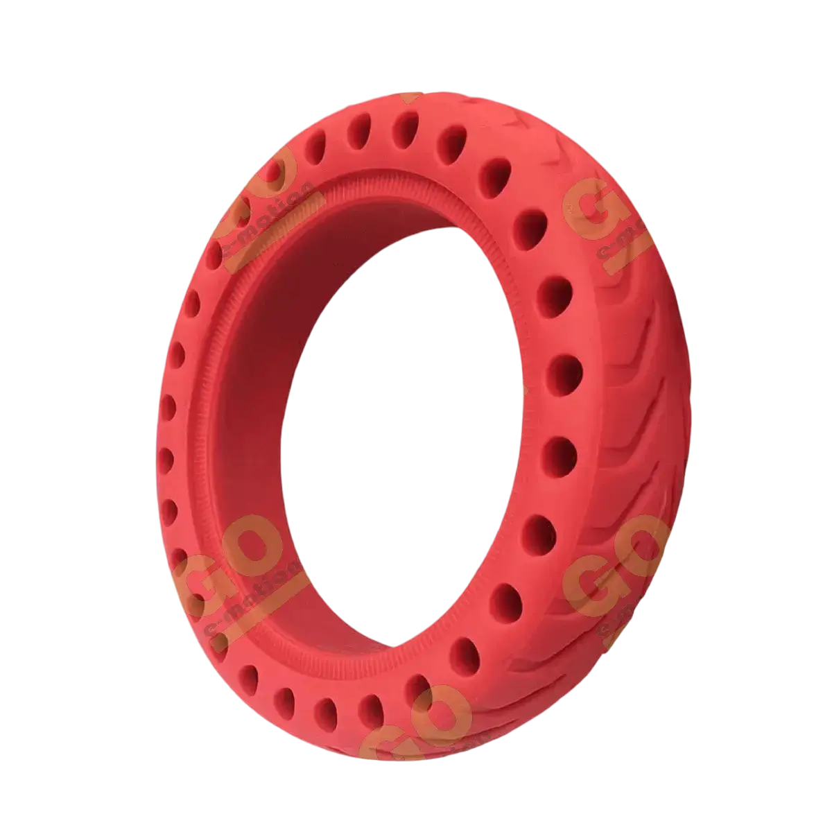 Solid tire 8.5x2 inch Honeycomb for Xiaomi scooter - red