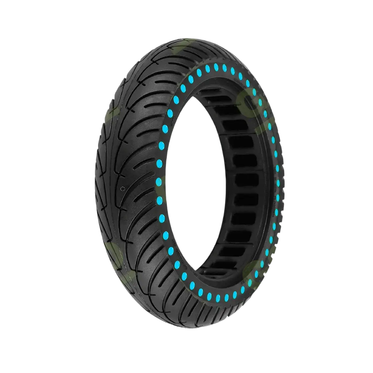 Solid tire 8.5x2 inches with blue dots for Xiaomi scooters