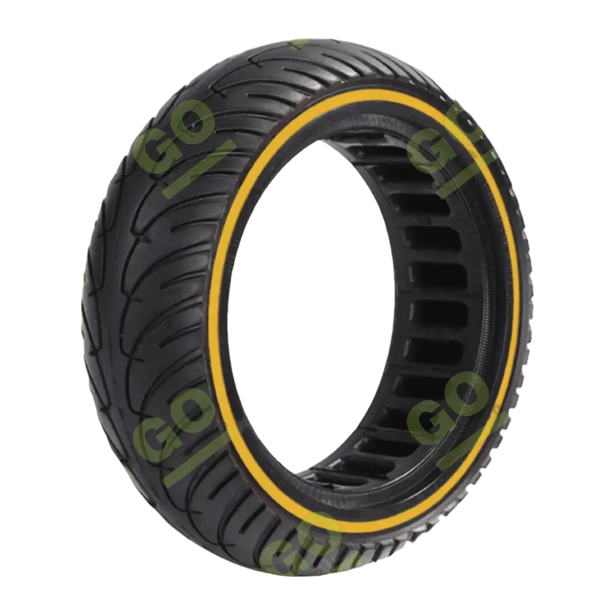 Solid tire 8.5x2 inches with yellow ring for Xiaomi scooters