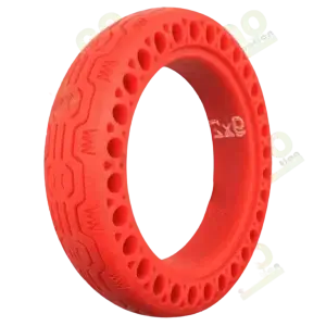 Solid tire 9x2 for Ninebot E22/E25 red