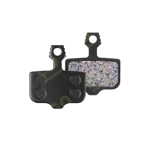 Semi-metallic pads 12
