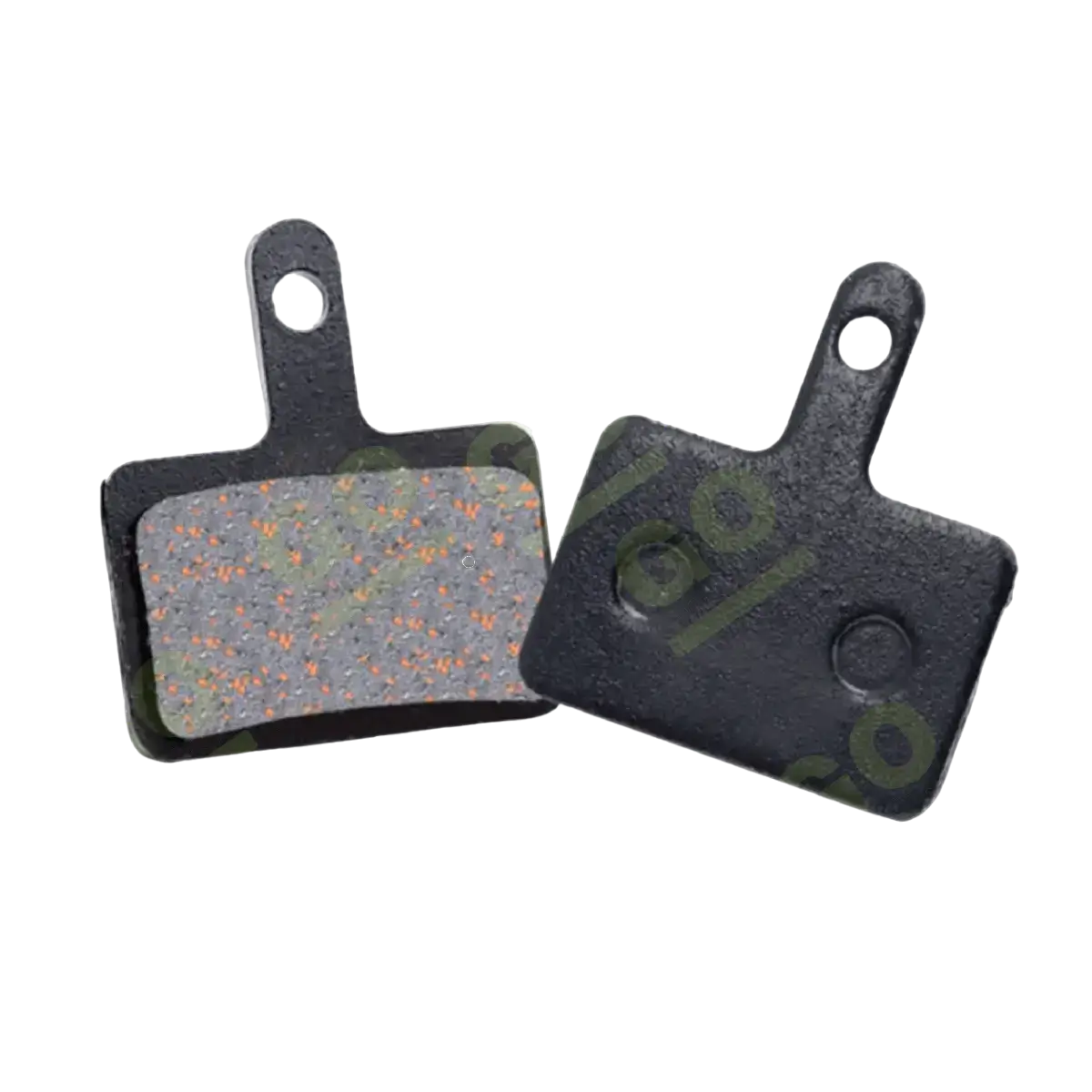 Semi-metallic pads 13