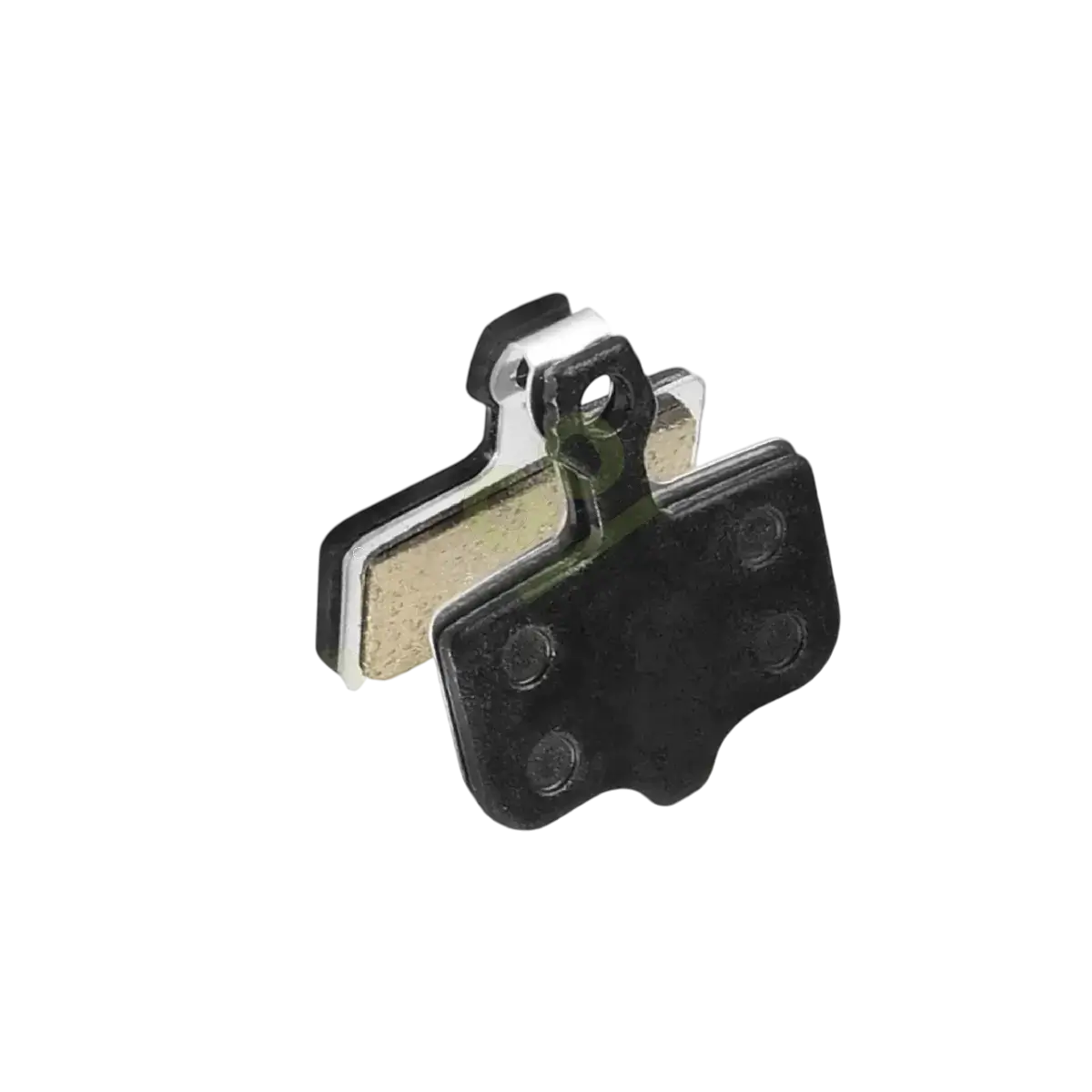 Semi-metallic pads for hydraulic brakes