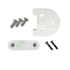Kickstand Riser and Rear Fender - White for Xiaomi M365, PRO