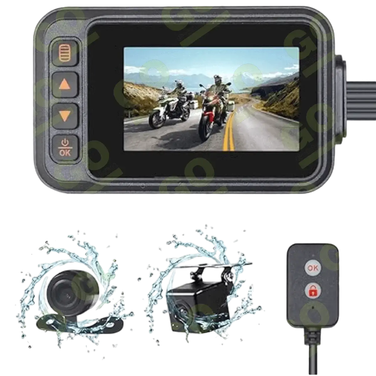 Front and rear camera