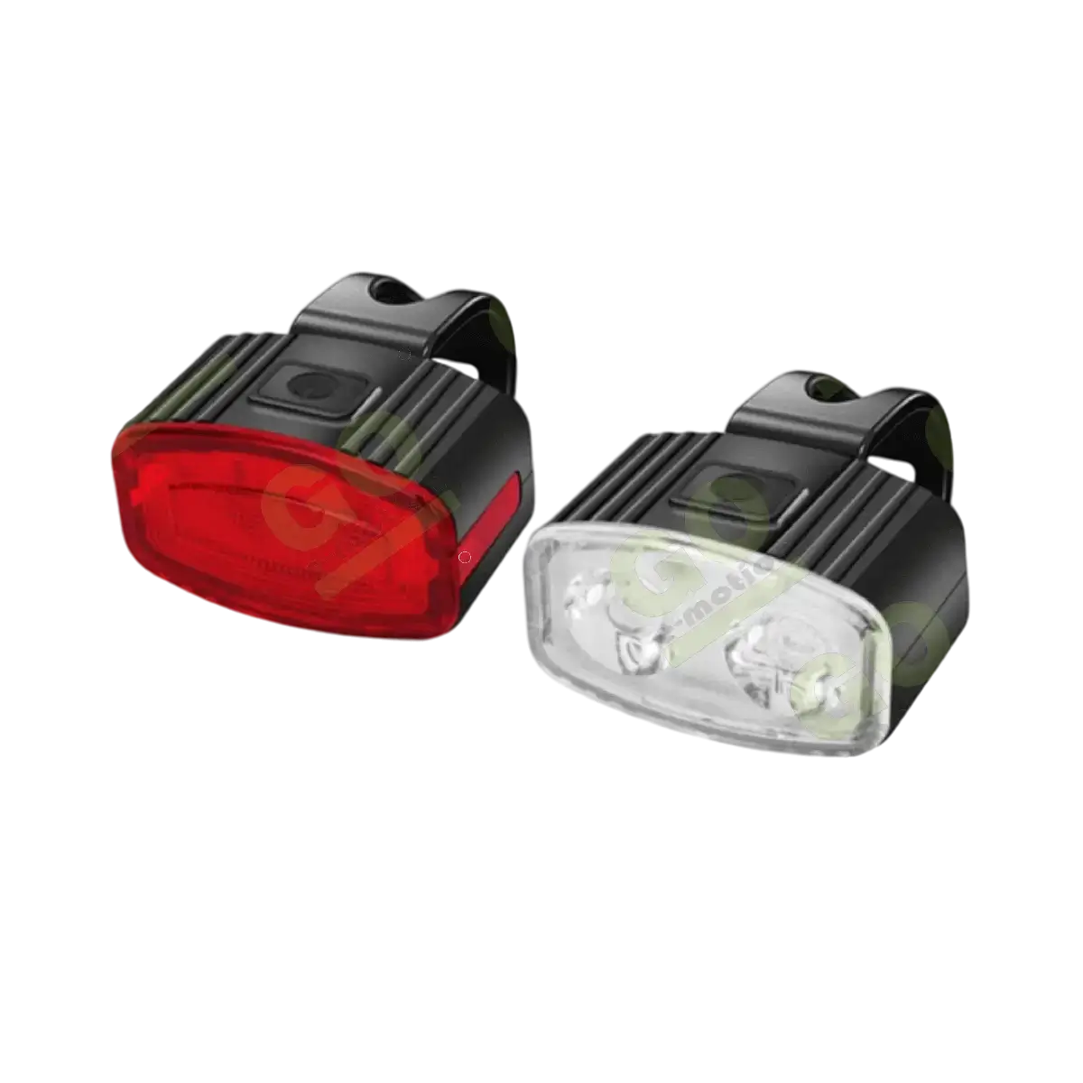 Front and rear light for scooter and bike