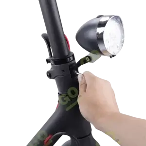 Retro scooter headlight