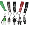 Silicone key ring
