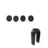 Silicone fork plugs for Ninebot Max G30