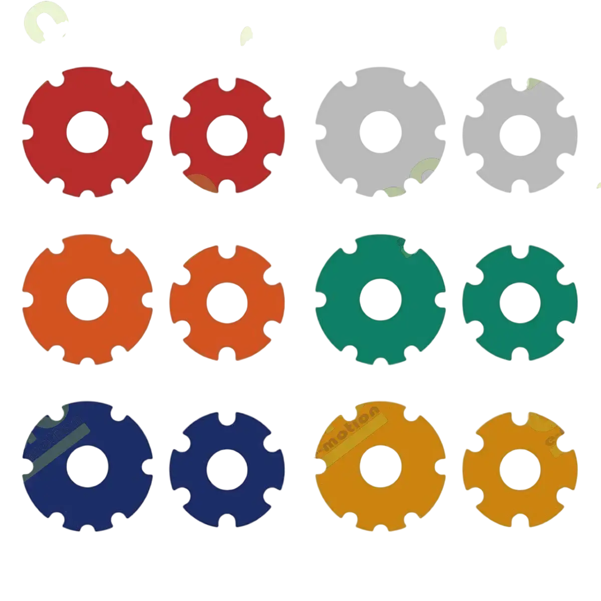 Xiaomi Engine Cover Stickers - Colorful