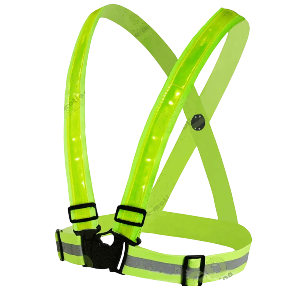 Reflective belt with LEDs